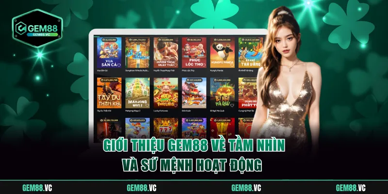 Giới thiệu GEM88 về tầm nhìn và sứ mệnh hoạt động 